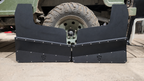 Dually mud flaps