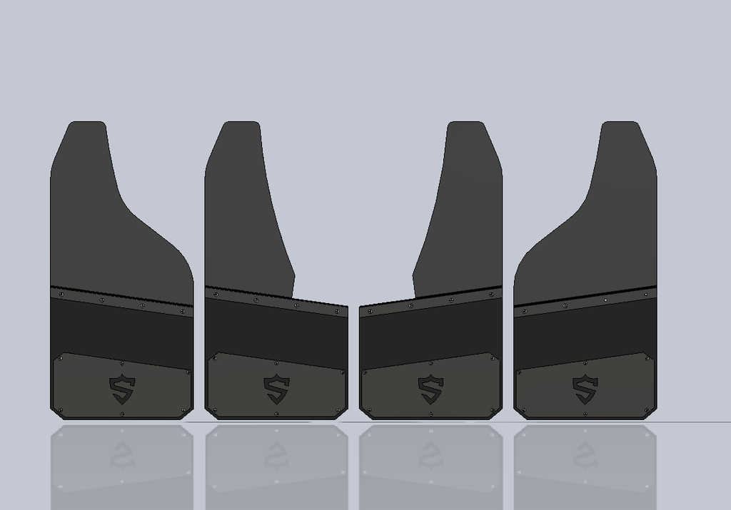Country style Mud Flaps