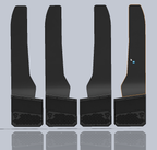 Honeycomb Long-John Mud Flaps